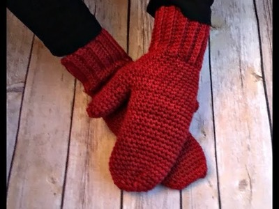 How to Crochet: Basic Mittens