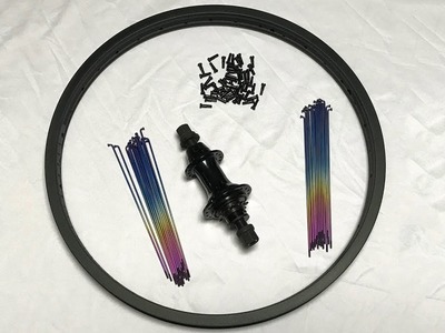 How To lace a BMX wheel 36 Hole (3 Cross)