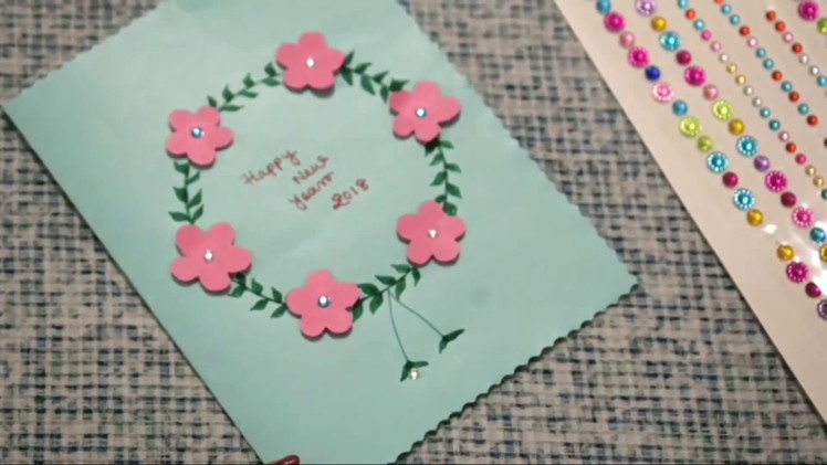 How to make 5 NEW YEAR GREETING CARDS l Easy & Simple l 5 Sweet & Cute Cards l Sangita's Creation l