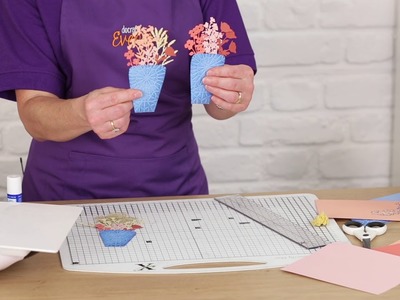 How to make a dimensional card with Sue Smith