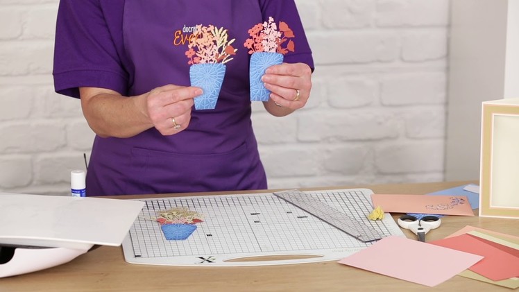 How to make a dimensional card with Sue Smith