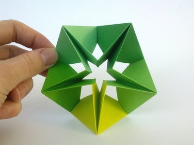 How to make a Modular Origami Star - Origami Step by Step (Easy)