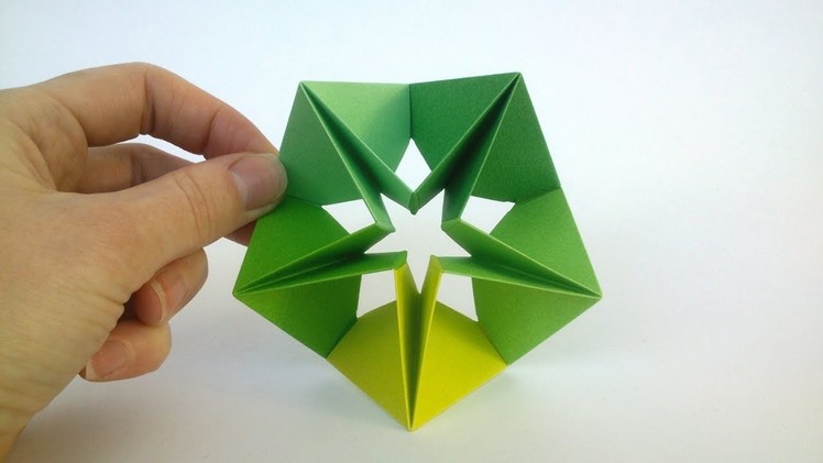 How to make a Modular Origami Star - Origami Step by Step (Easy)