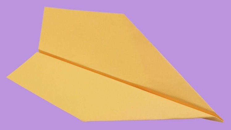 How to make a paper airplane that flies away - airplane amazing you show know