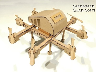 How to make a Quadcopter Drone From Cardboard