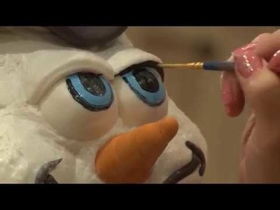 How to Make a Snowman Cake!