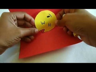 How to make a valentine kiss day card | Handmade Pop up love card | DIY | Kanha Krafts
