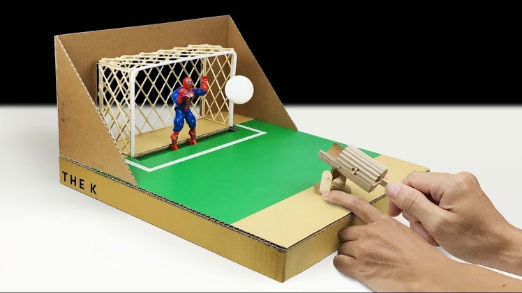 How to Make Desktop Soccer Game from Cardboard