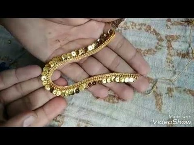 How to make maharashtrian style necklace for diety or dolls