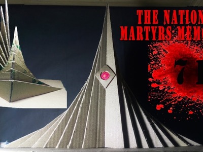 How to make National Martyrs' Memorial | Jatiyo Sriti Shoudho, BANGLADESH |  JAHIRUL