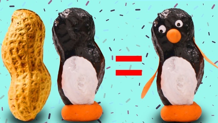 How To Make Penguin | Easy DIY Crafts | Peanut Penguin | Easy DIY Peanut Penguin | Easy DIY