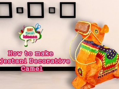 How to make Rajestani Decorative CamelDecorative Camel|Best out of wasteII DIY Craft Ideas