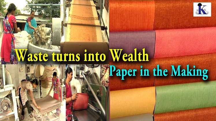 How to make Recycled Paper - Waste turns into Wealth