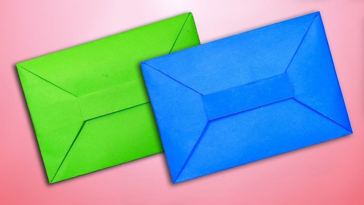 How to Make Super Easy Origami Envelope Without Glue Tape and Scissor