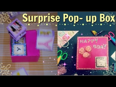 How to make Surprise Pop-Up Box. Exploding box | Birthday Gift Ideas