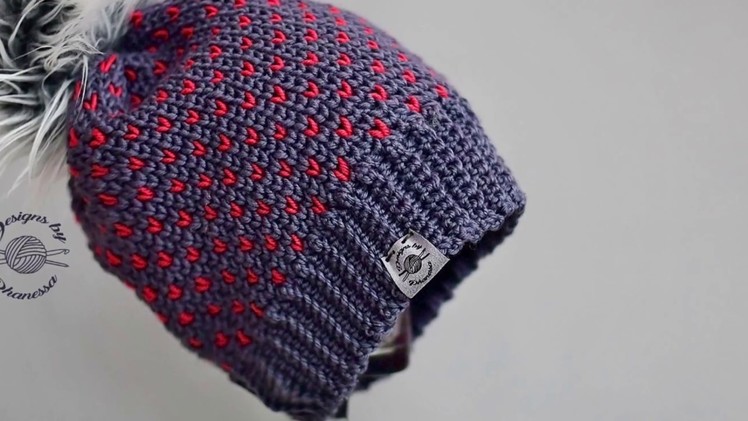 How to sew tags to beanies (or handmade items)