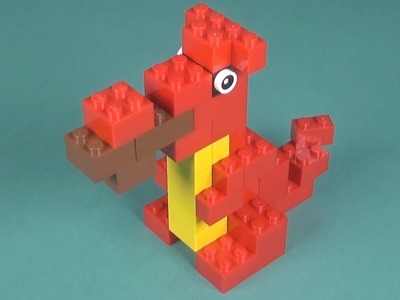 Lego Dragon (002) Building Instructions - LEGO Classic How To Build - DIY
