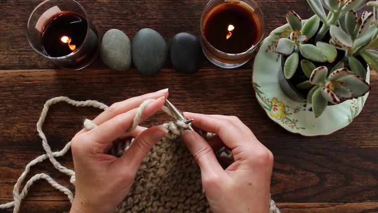 Meditation Knitting Video Series : Day 5 : Create Consistent Stitches