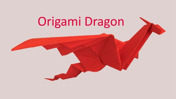 Origami Dragon।How to make origami dragon।how to make origami animals।।Easy Origami Dragon।।