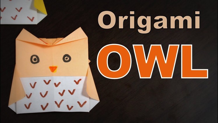 Origami - How to make an OWL