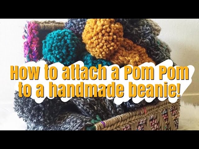 Quick Tip: How To Attach Pom Poms