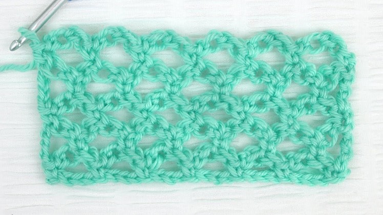 Solomon's Knot Crochet Stitch Tutorial