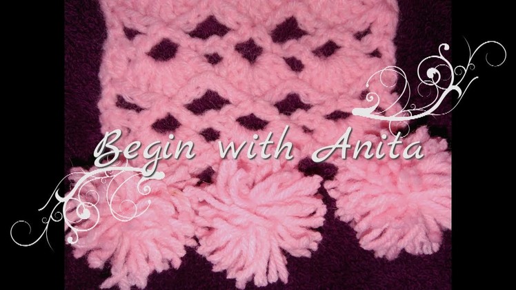 Tutorial 16- (scarf 2)how to crochet a scarf. women scarf.Stole. muffler.beginners.DIY