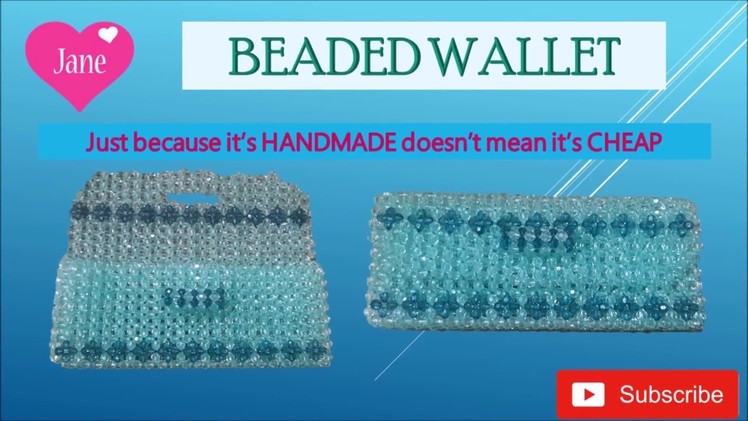 TUTORIAL HOW TO MAKE BEADED WALLET????
