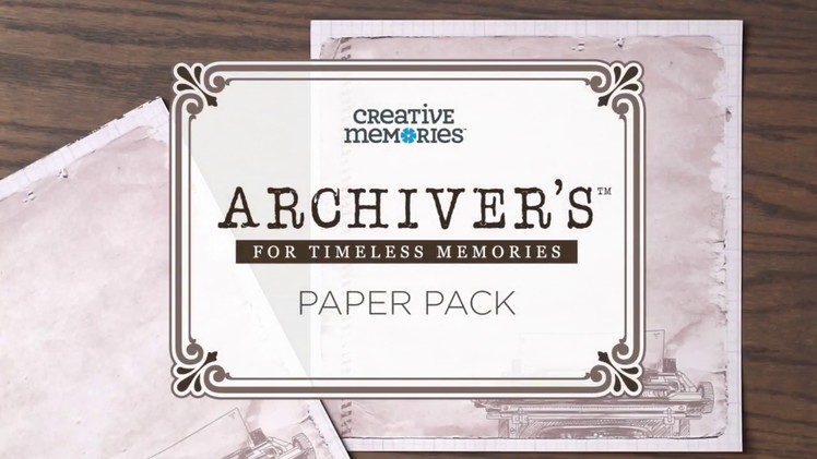 12x12 Archiver's™ Paper Pack by Creative Memories
