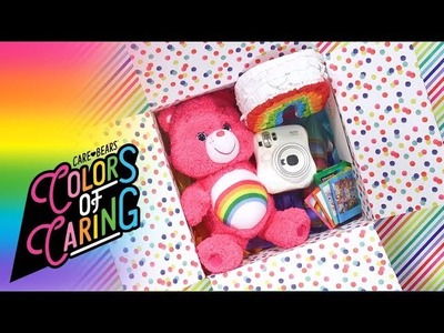 2018 Colors of Caring DIY Care Package ft. Cheer Bear & Rainbows