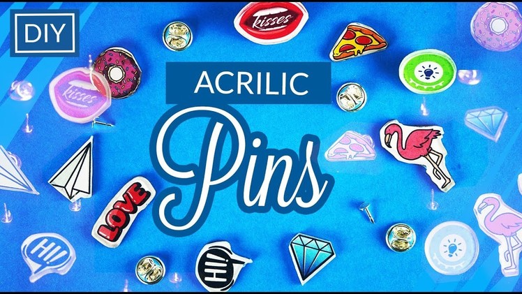 Acrilic Pins Brooches - Your own design DIY  ???? ???? ???? ???? ???? ????