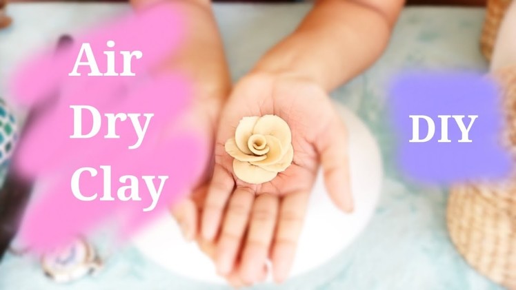 DIY Air dry clay | Make your own easy clay with flour for crafting