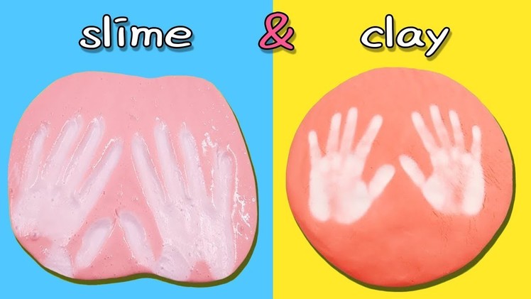 DIY) Changing color Slime!  Heat sensitive slime. Making Gigantic Play doh