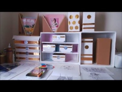DIY Desk and Office Organization Ideas  Step by Step