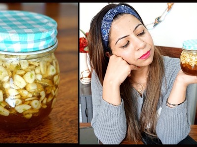 DIY Detox Tea for Winter: How to Lose Weight Fast with Lemon, Honey & Garlic Detox Tea | Fat to Fab