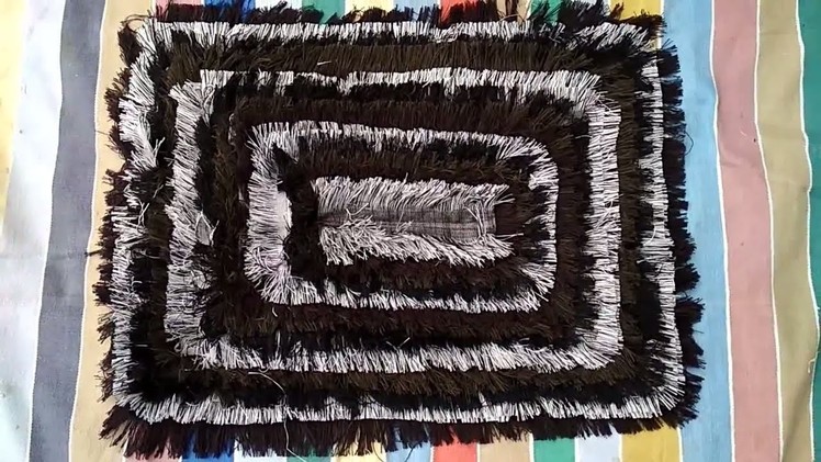 DIY - Doormat Making At Home || Best Use Of Old Cloth
