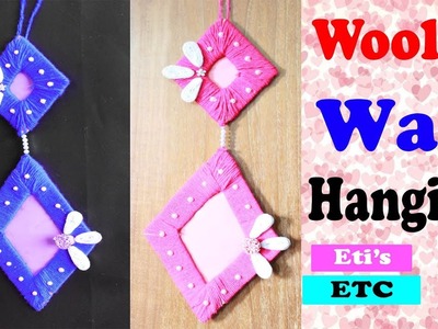 DIY Easy Woolen Wall Hanging Design for Home Decor | New Wall Hanging Crafts Ideas Decorations |