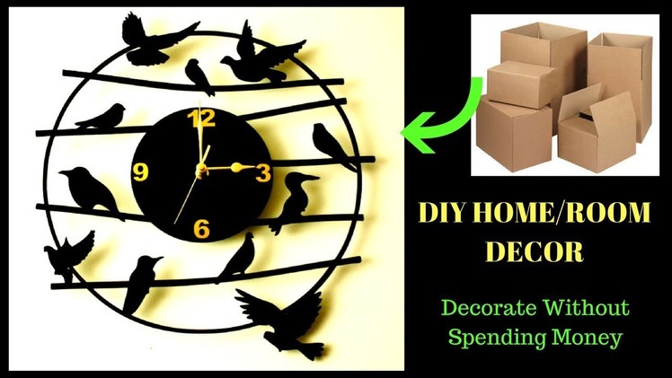 DIY HOME.ROOM DECOR l No COST l BEST OUT OF WASTE  l New on youtube| Reallife Realhome