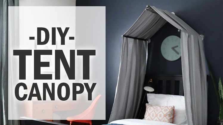 DIY| How to Make A Bed Tent Canopy