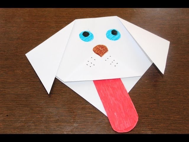 DIY  How to Make a Paper Dog | Creative Origami Dog | Easy Step.