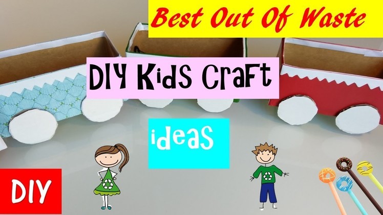 Diy | kids toys from waste | Kids toys you can make yourself | best out of waste craft ideas | kids