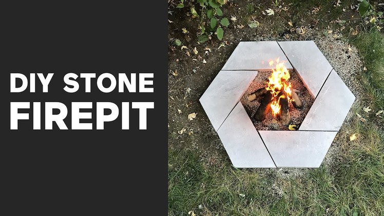 DIY Modern Stone Firepit | A Dwell Made Project