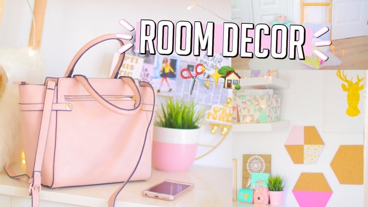 DIY Room Decor for 2018!! || Makeupgirl21