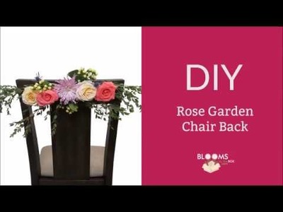DIY Rose Chair Back