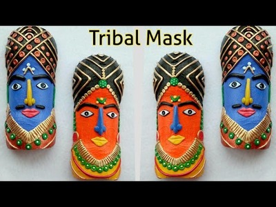 DIY Tribal Mask from Plastic Bottle | Craft from waste
