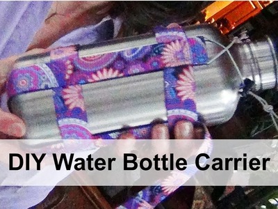 DIY Water Bottle Carrier | Outdoor Ink
