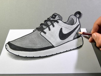 How to Draw Nike Shoes in 3D