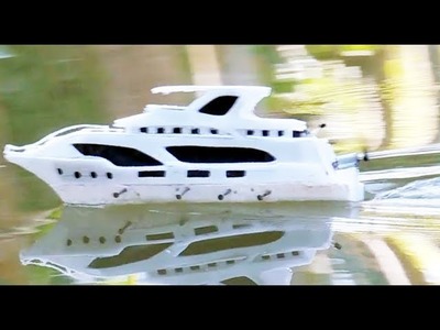 How to Make a Yacht boat | RC | DIY