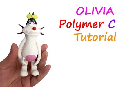 How To Make Oggy And The Cockroaches OLIVIA Character   Polymer Clay Tutorial