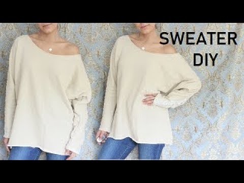 HOW TO SEW: Easy Sweater DIY DAMAV425